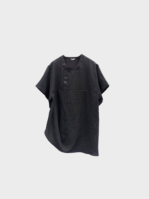 <img class='new_mark_img1' src='https://img.shop-pro.jp/img/new/icons16.gif' style='border:none;display:inline;margin:0px;padding:0px;width:auto;' />30%OFFSURGICAL APRON SHIRT (LINEN/BLACK)
