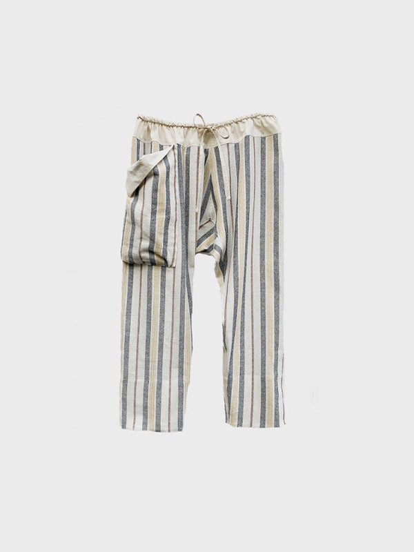 <img class='new_mark_img1' src='https://img.shop-pro.jp/img/new/icons16.gif' style='border:none;display:inline;margin:0px;padding:0px;width:auto;' />30%OFFLONG TRIBE PANTS (MIX STRIPE)