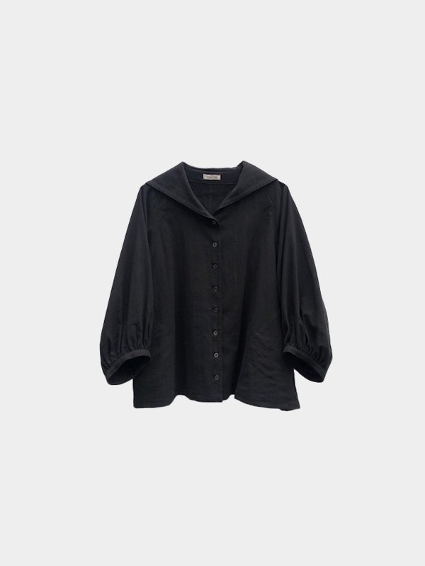 <img class='new_mark_img1' src='https://img.shop-pro.jp/img/new/icons14.gif' style='border:none;display:inline;margin:0px;padding:0px;width:auto;' />SAILOR SHIRT (BLACK)
