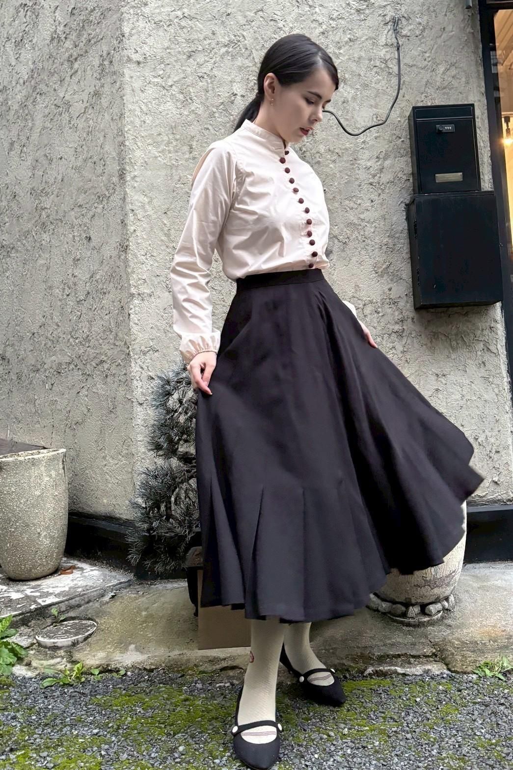 <img class='new_mark_img1' src='https://img.shop-pro.jp/img/new/icons5.gif' style='border:none;display:inline;margin:0px;padding:0px;width:auto;' />PLEATS SK(Black)