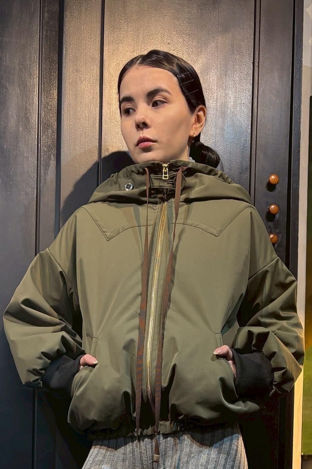 <img class='new_mark_img1' src='https://img.shop-pro.jp/img/new/icons5.gif' style='border:none;display:inline;margin:0px;padding:0px;width:auto;' />PUFF BLOUSON(Khaki)
