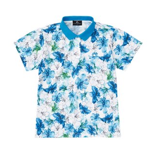 Ladies ゲームシャツ(ブルー) XLP9047