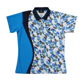 Ladies ゲームシャツ(ブルー) XLP9057