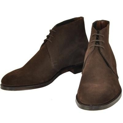 Ksselect靴【良好】Crockett\u0026Jones CHUKKA チャッカブーツ 8D 袋付