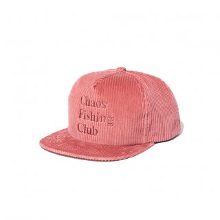 Chaos Fishing Club - LOGO CORDUROY CAP - Pink