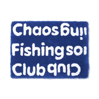 Chaos Fishing Club - LOGO RUG MAT - Blue