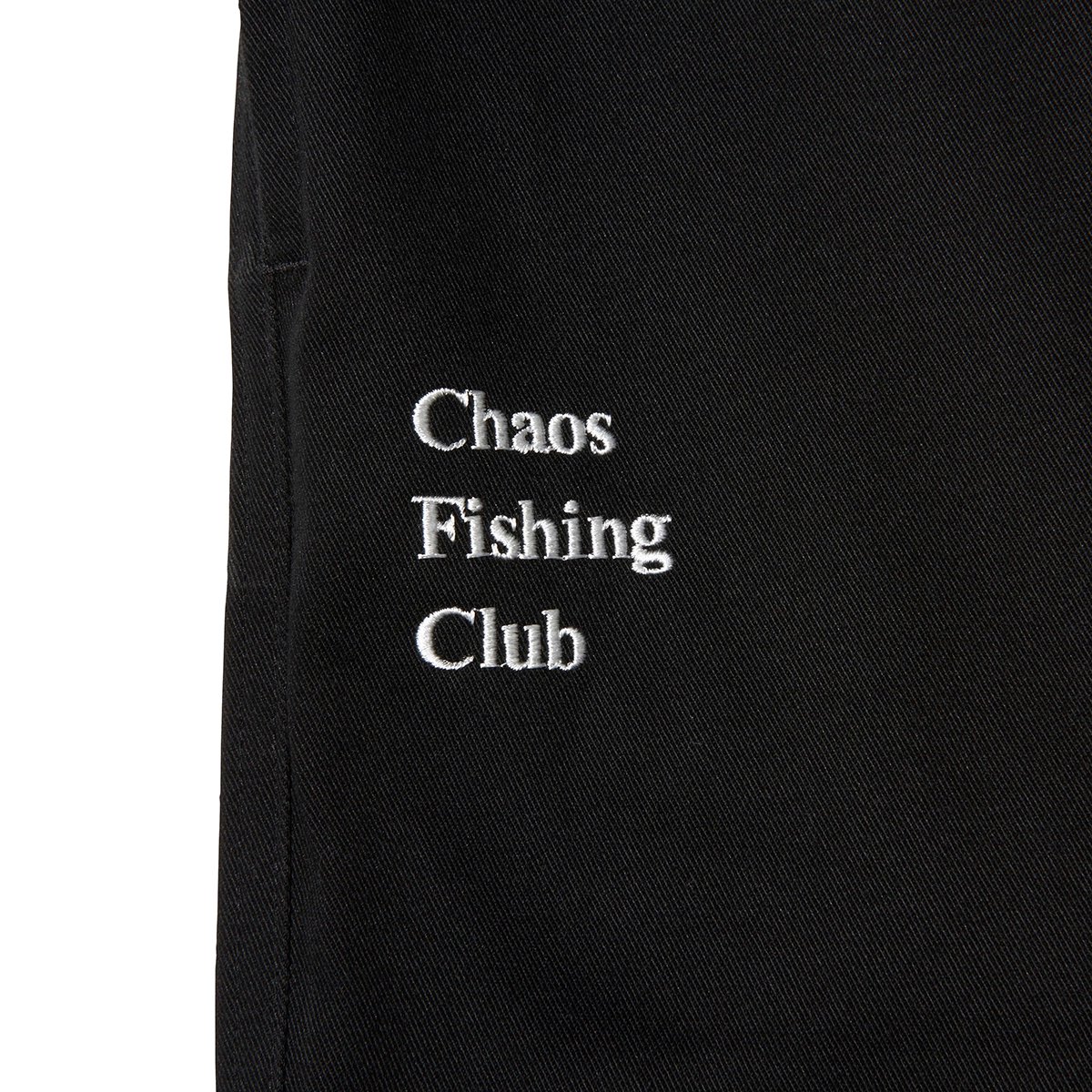 Chaos Fishing Club - LOGO 921 PANTS - Black - SHRED