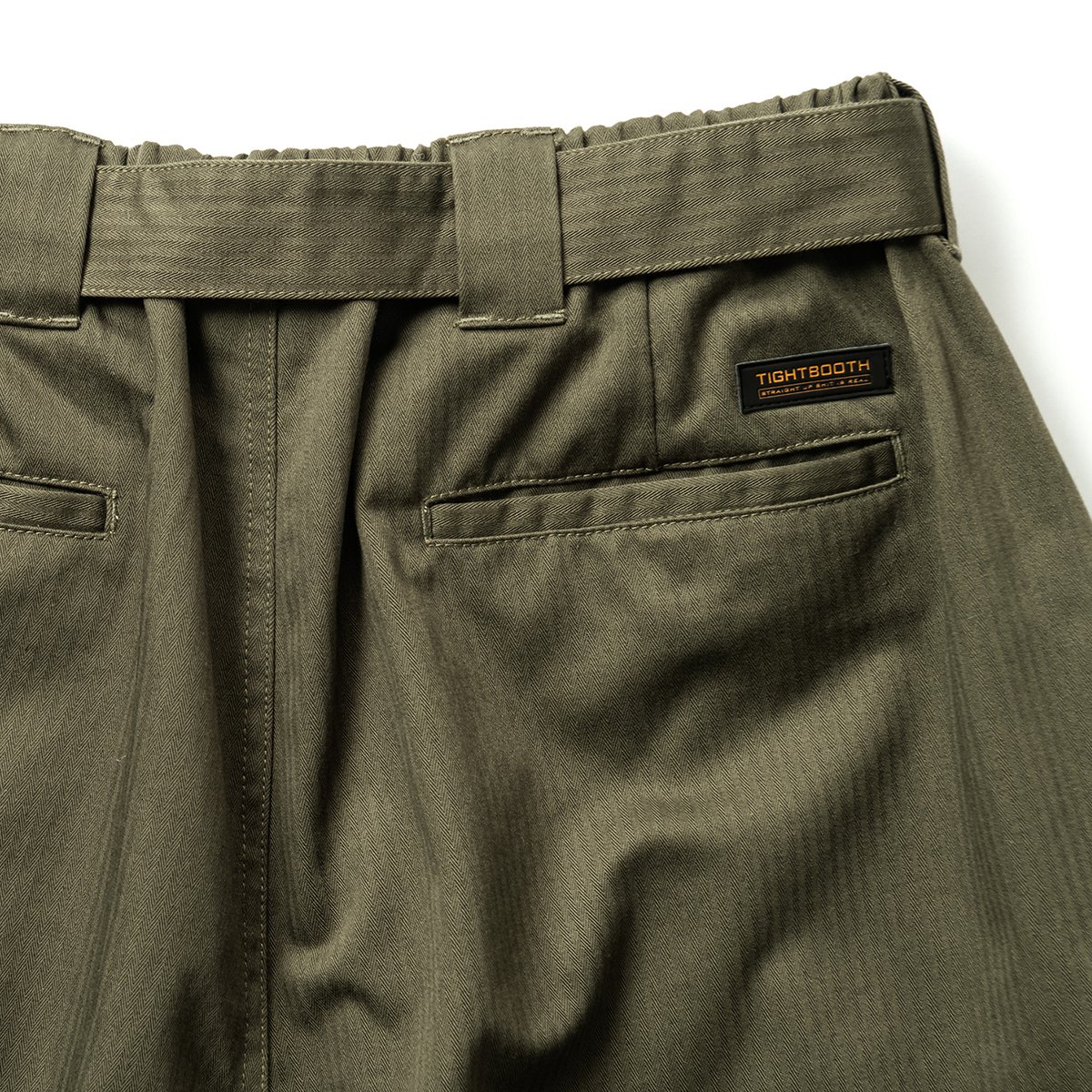 TIGHTBOOTH - HERRINGBONE BALLOON PANTS - SHRED