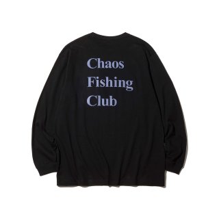 Chaos Fishing Club - OG LOGO L/S TEE - Black