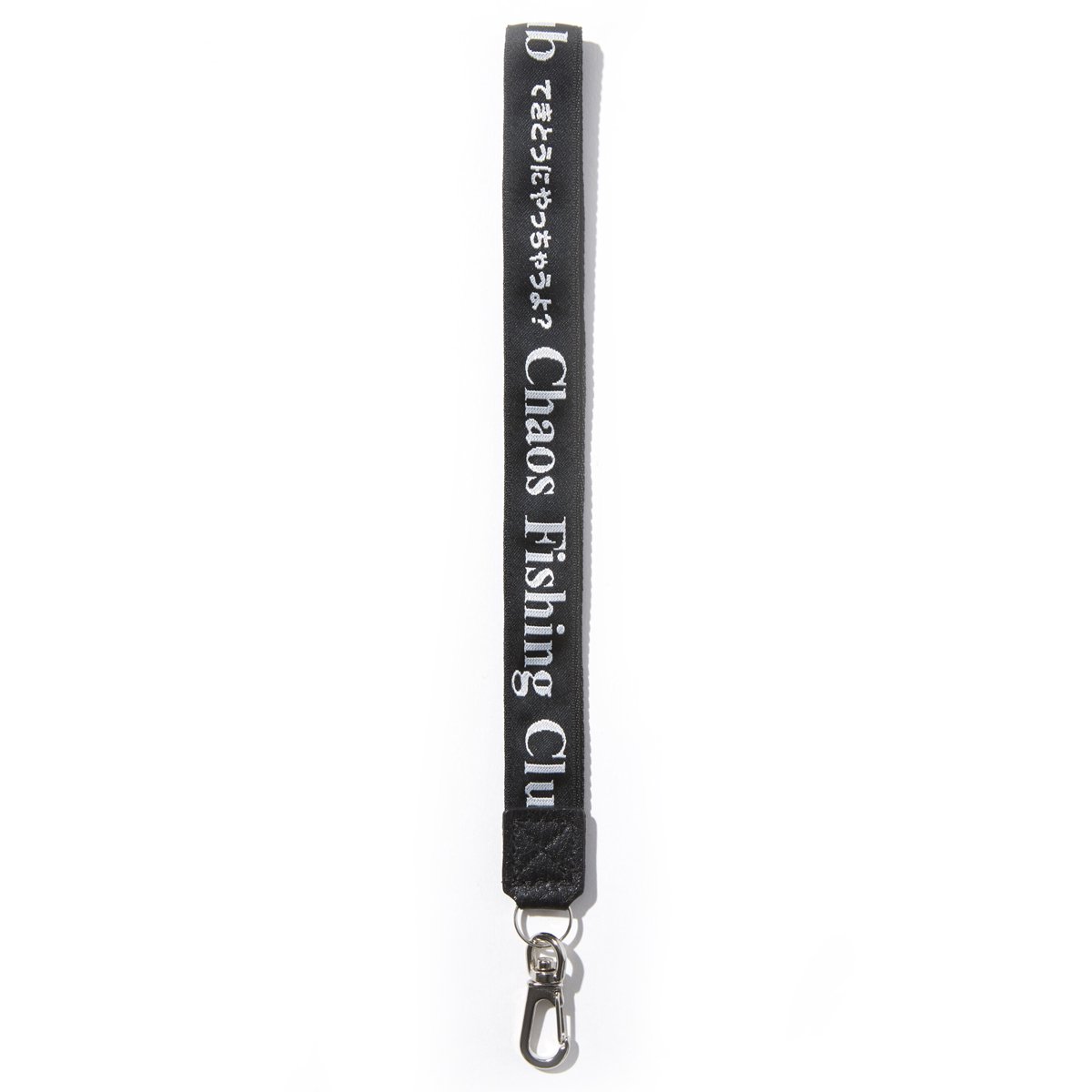 Chaos Fishing Club - LOGO STRAP / BLACK