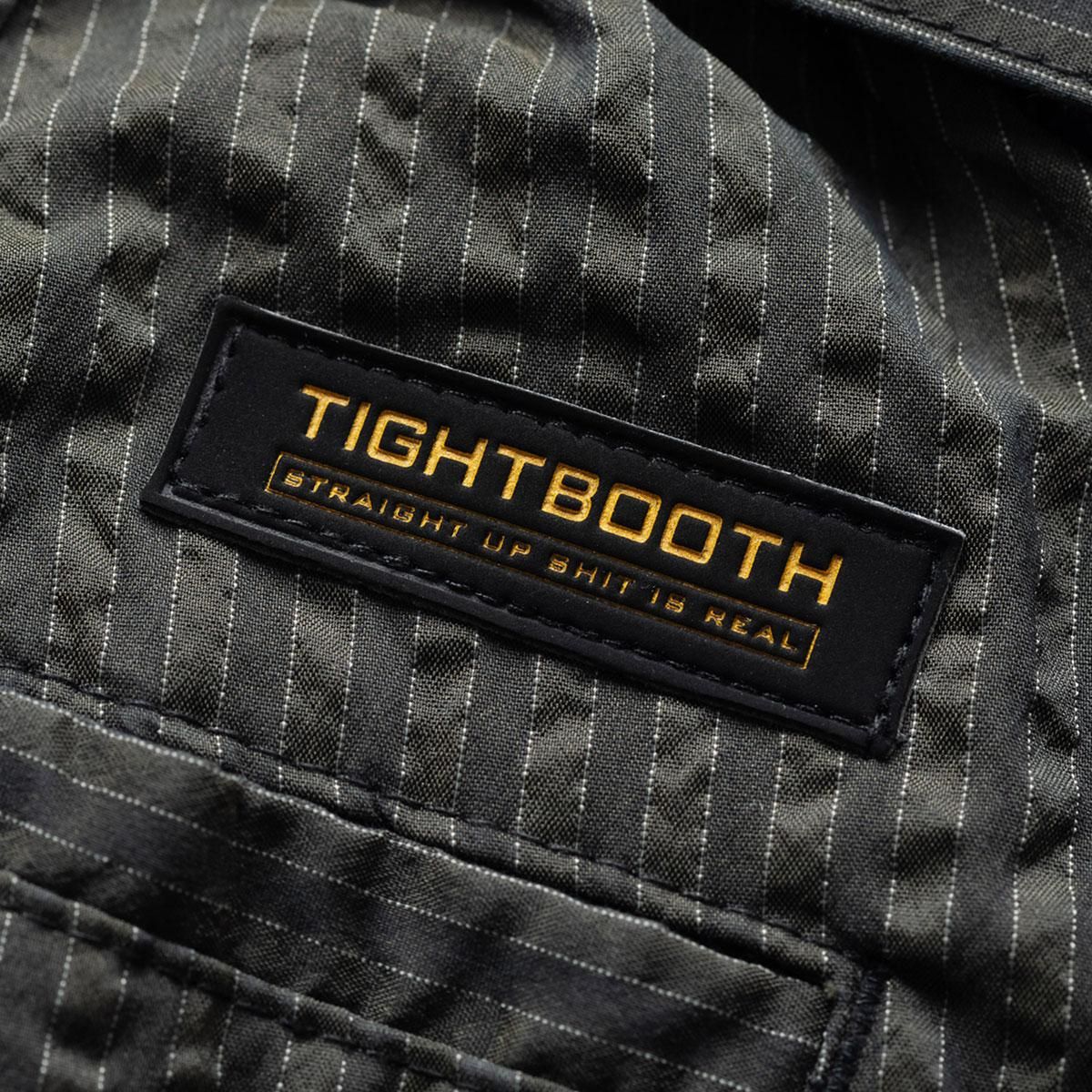 TIGHTBOOTH - SUCKER STRIPE BAGGY SLACKS - SHRED