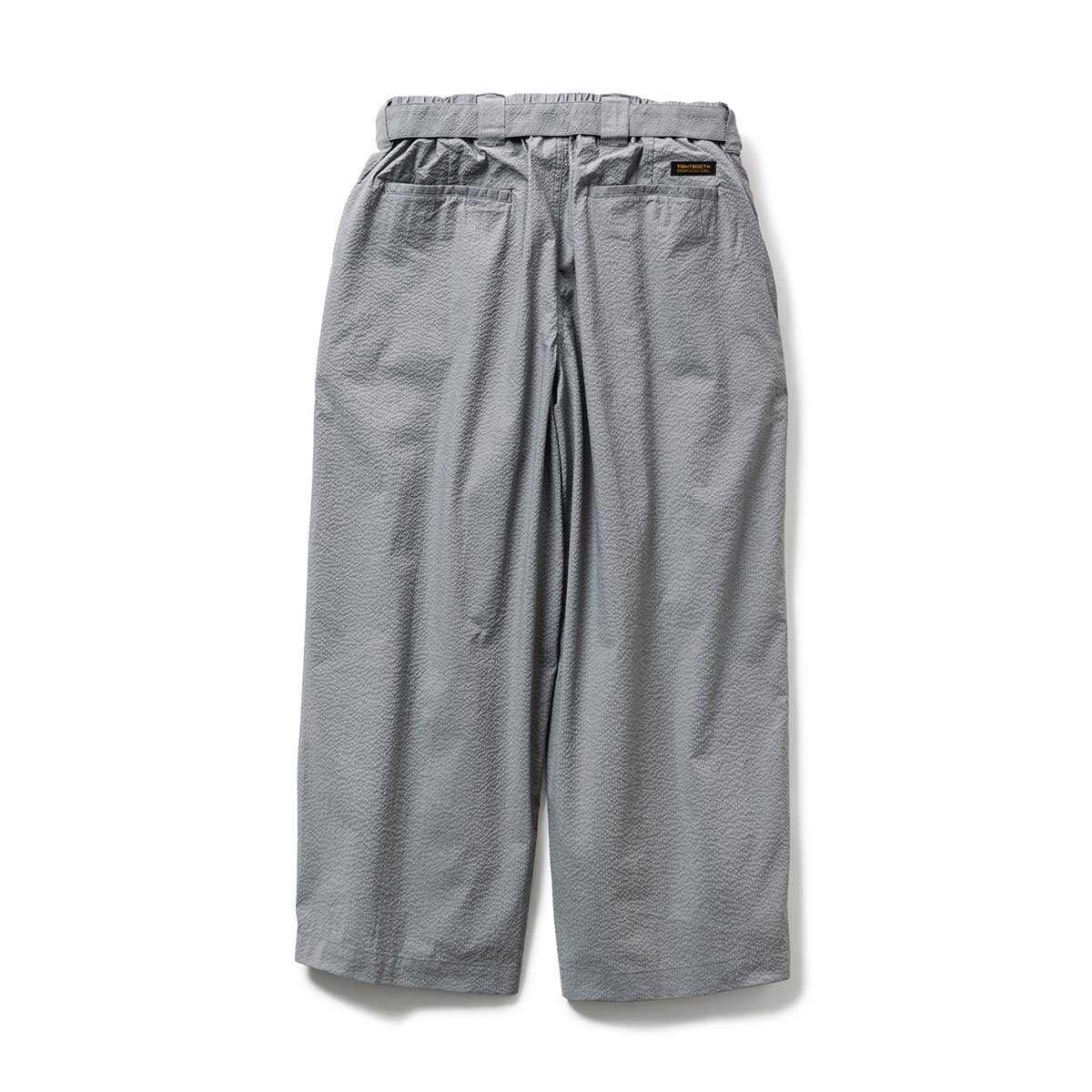 ひし型 tightbooth SUCKER STRIPE BAGGY SLACKS bk - crumiller.com