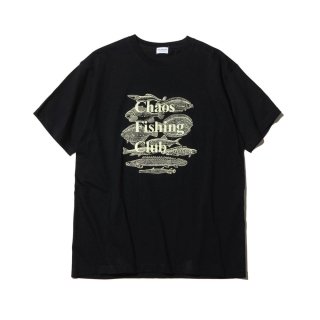 Chaos Fishing Club - CHAOS PICTURE BOOK TEE - Black