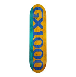GX1000 - SPLIT VENEER - TEAL / YELLOW - 8.5
