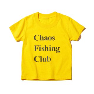 Chaos Fishing Club - LOGO KIDS TEE - Yellow