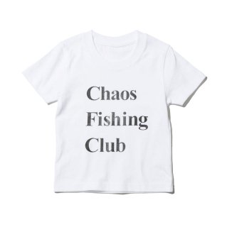 Chaos Fishing Club - LOGO KIDS TEE - White