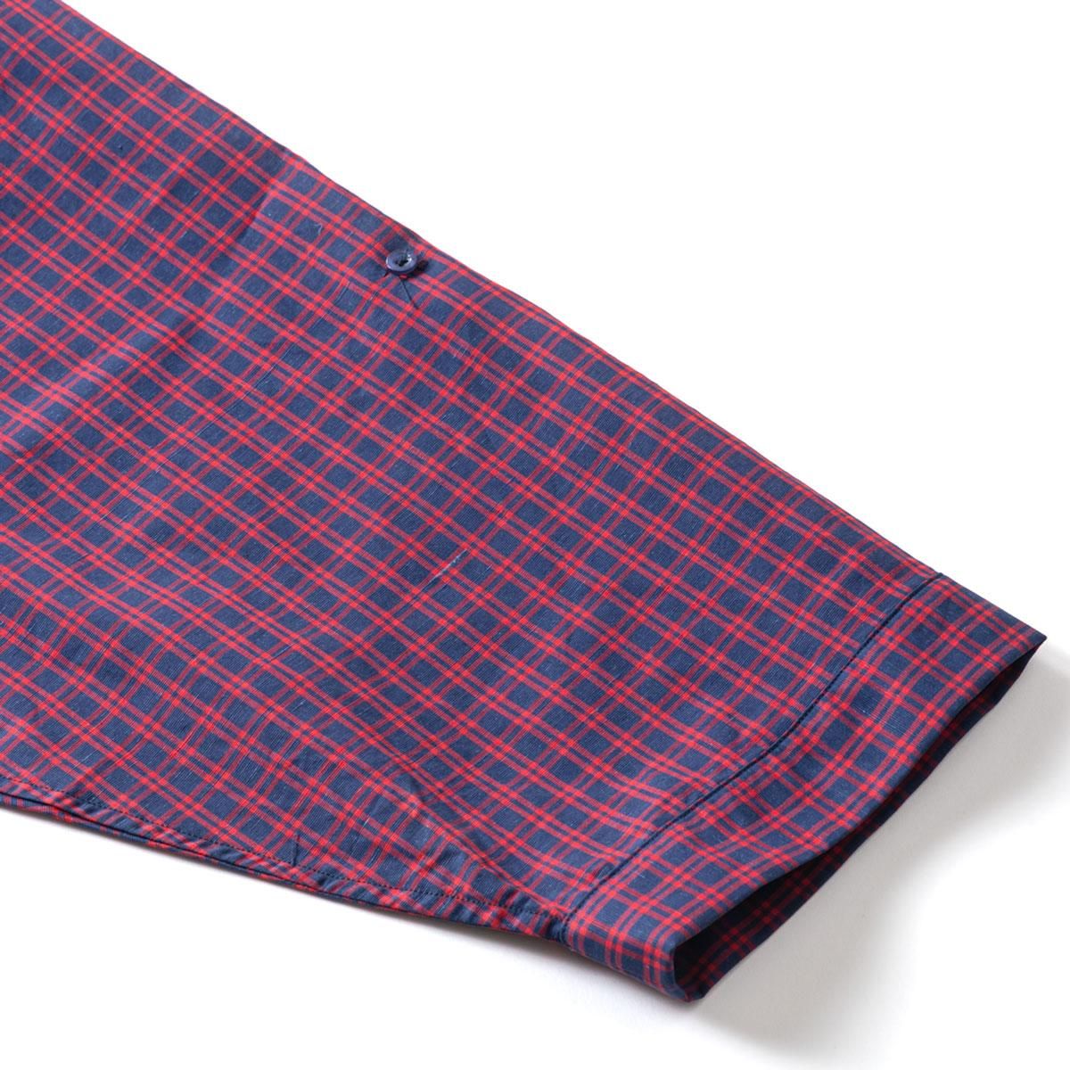 TIGHTBOOTH - PLAID ROLL-UP SHIRT - SHRED TIGHTBOOTH - PLAID ROLL-UP SHIRT - SHRED