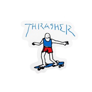 THRASHER - GONZ LOGO SKATEBOARD STICKER