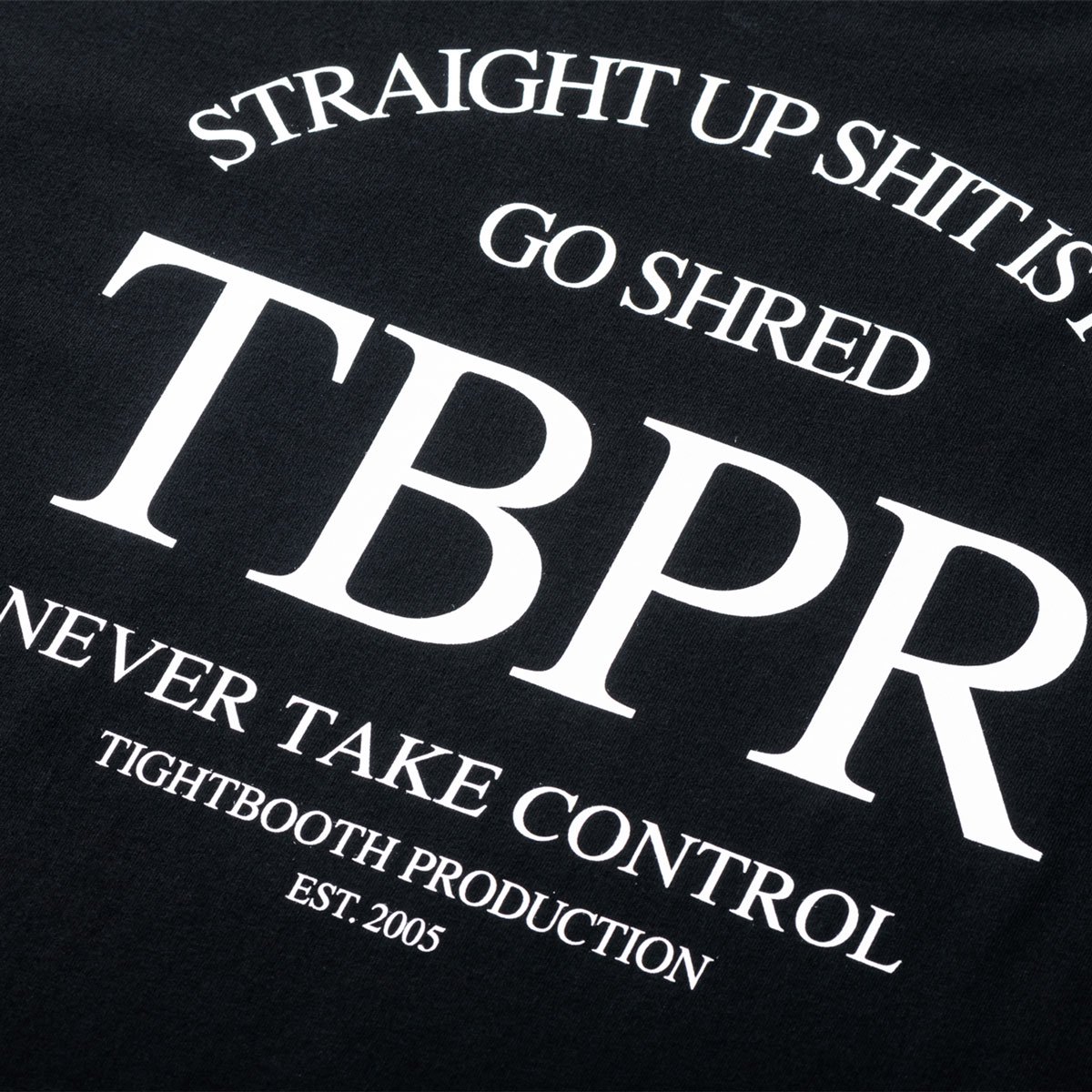 TIGHTBOOTH - STRAIGHT UP L/S T-SHIRT - SHRED