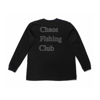 Chaos Fishing Club - OG LOGO L/S TEE - Black