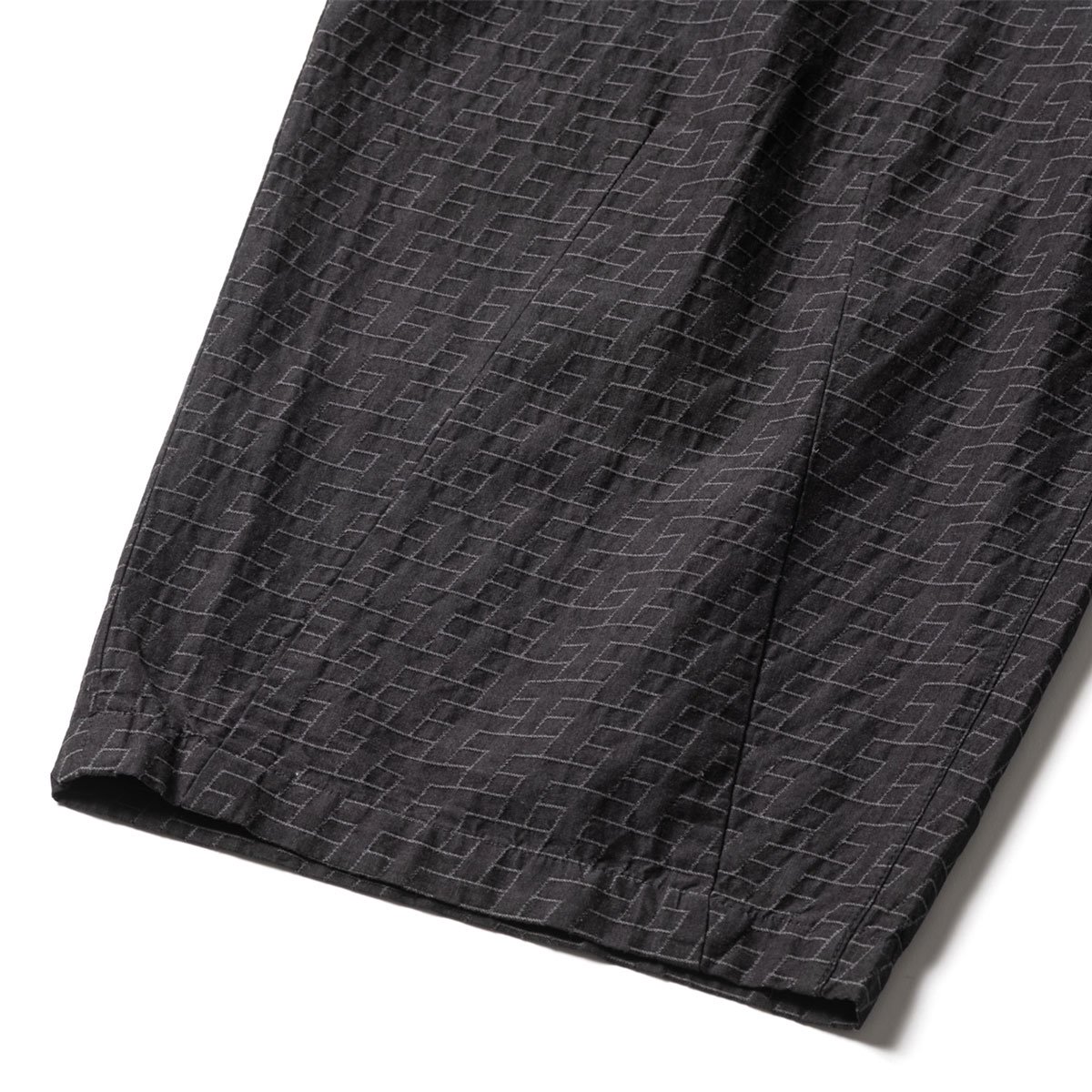 TIGHTBOOTH - T JACQUARD BAGGY SLACKS - SHRED