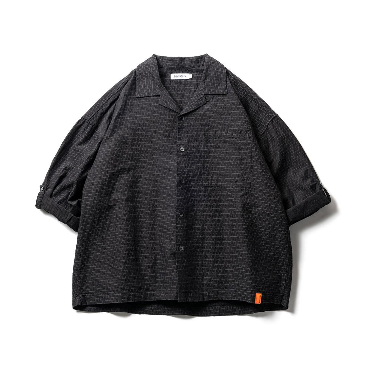 TIGHTBOOTH - T JACQUARD ROLL UP SHIRT - SHRED