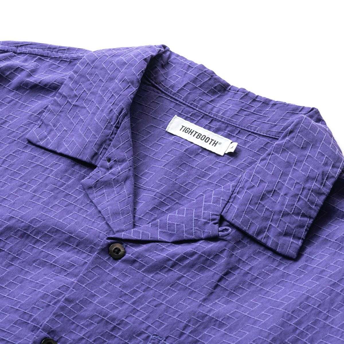 TIGHTBOOTH - T JACQUARD ROLL UP SHIRT - SHRED