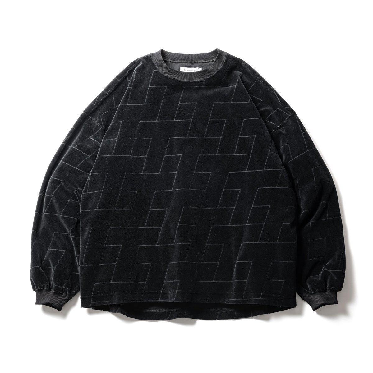 TIGHTBOOTH - T VELOUR LONG SLEEVE - SHRED