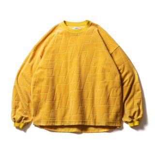 TIGHTBOOTH - POPPY SUEDE L/S TOP - SHRED