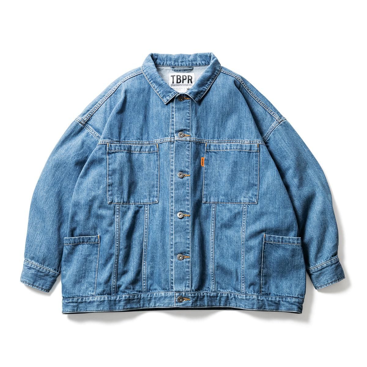 Gジャン/デニムジャケットtightbooth denim jkt light blue XL - G 