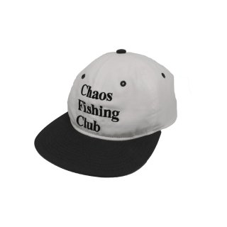Chaos Fishing Club - LOGO CAP - White × Black