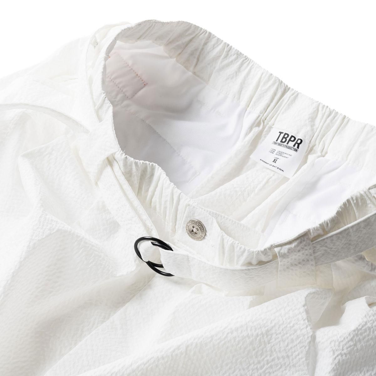 TIGHTBOOTH SUCKER STRIPE ANORAK（ホワイト） TIGHTBOOTH/SUCKER STRIPE ANORAK（White）