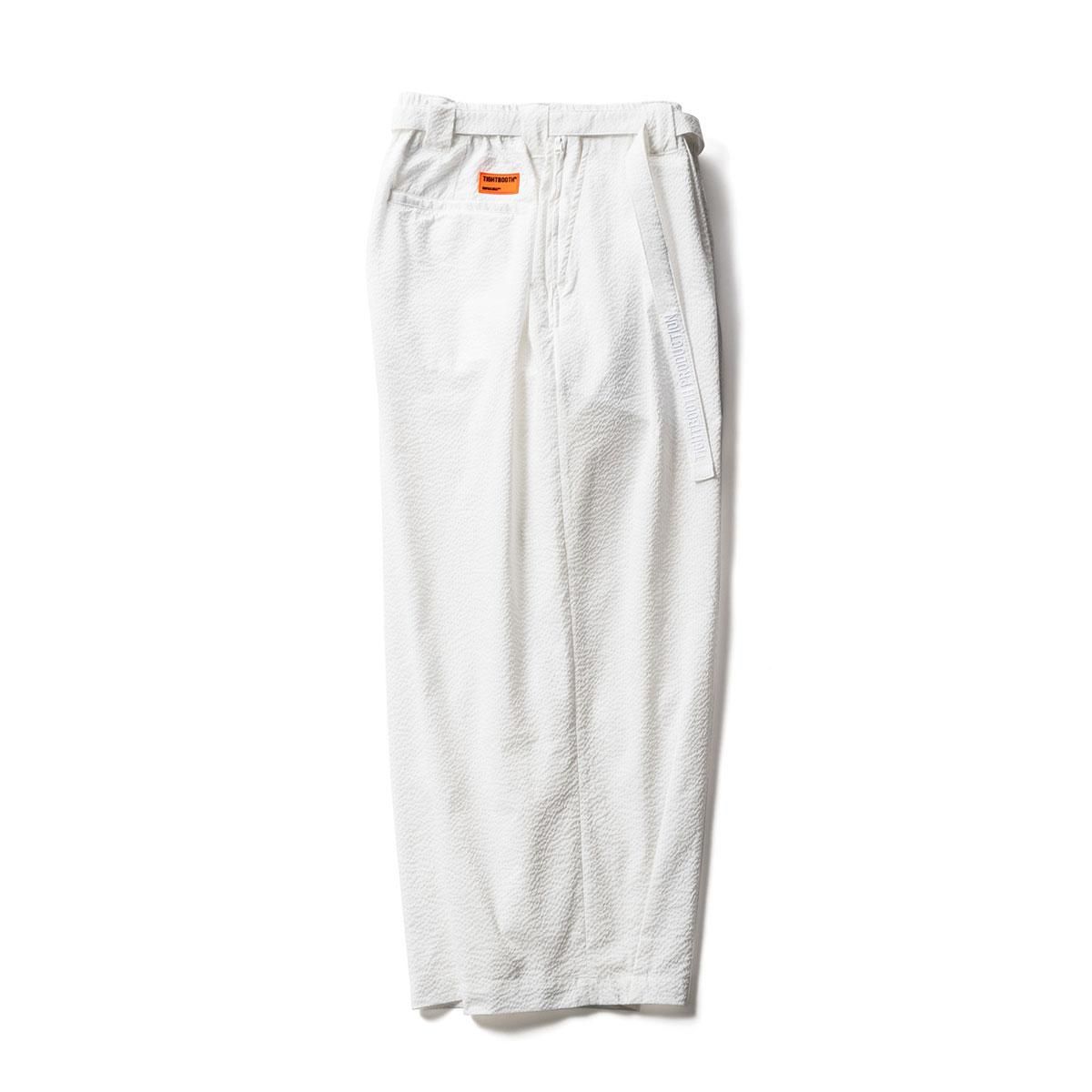 メンズTIGHTBOOTH SUCKER STRIPE BAGGY SLACKS - スラックス