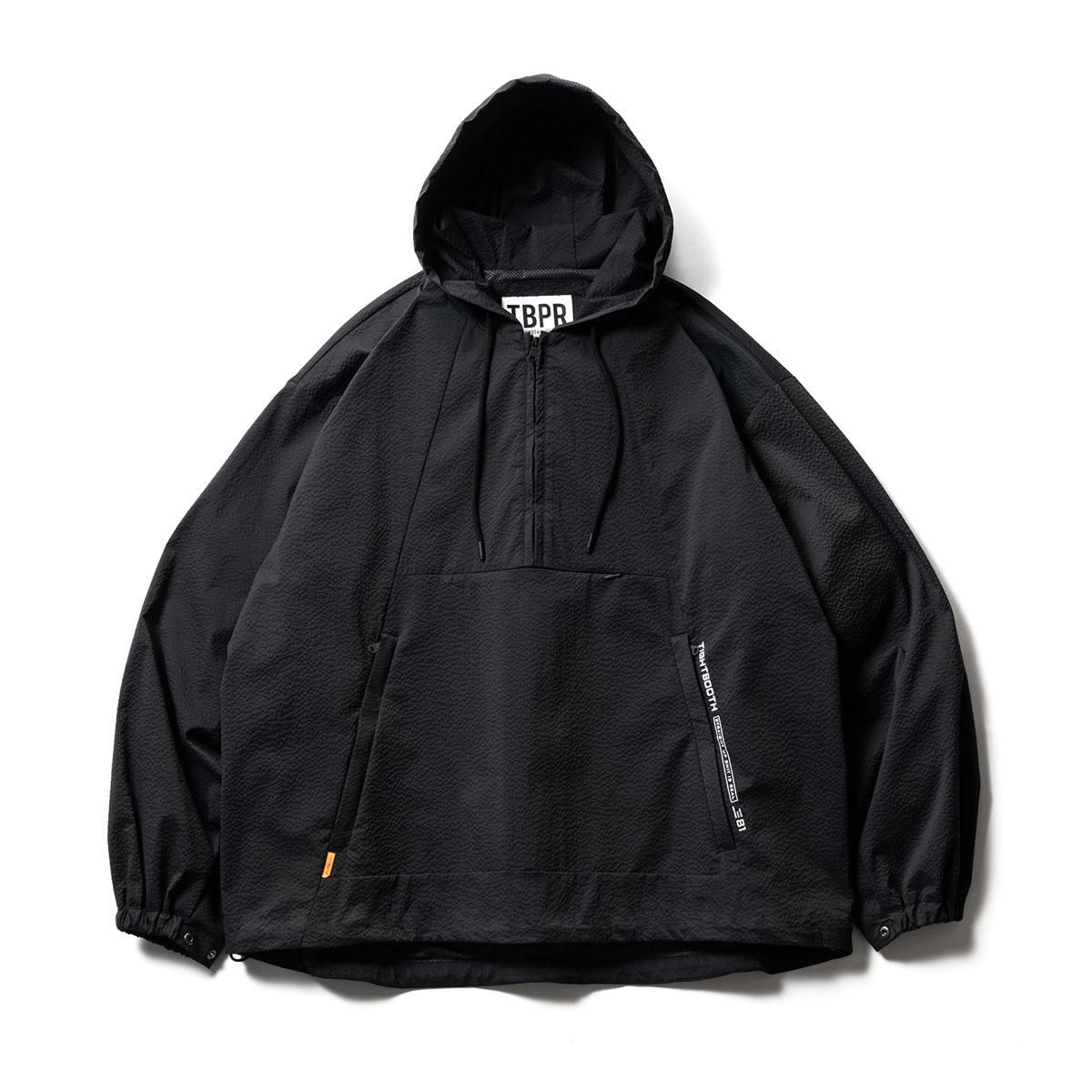 TIGHTBOOTH - SUCKER STRIPE ANORAK GREY L