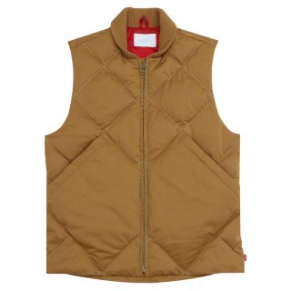 WHIMSY - REFLECTIVE QUILTED DOWN JACKET - Camel