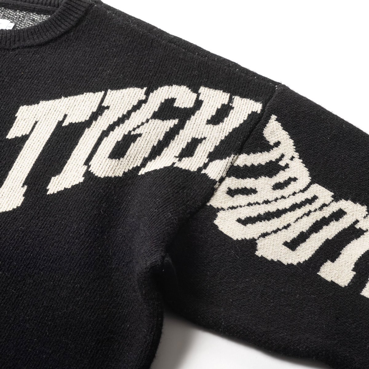 TIGHTBOOTH - ACID LOGO KNIT SWEATER - SHRED