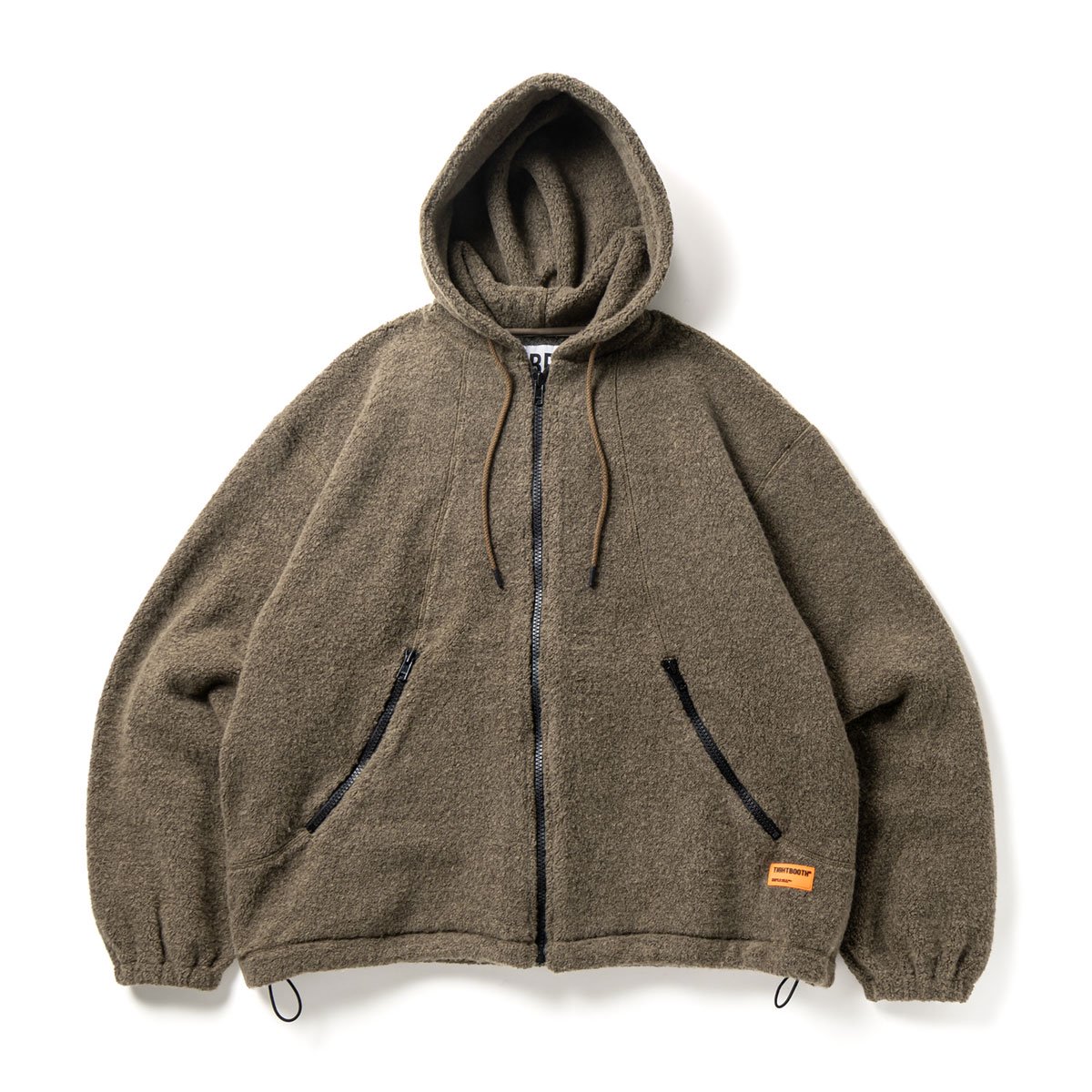 TIGHTBOOTH - WOOL BOA HOODIE JKT - SHRED