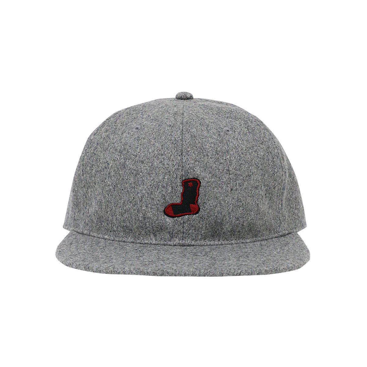 WHIMSY - WOOL SOCKS CLUB CAP - Grey - SHRED