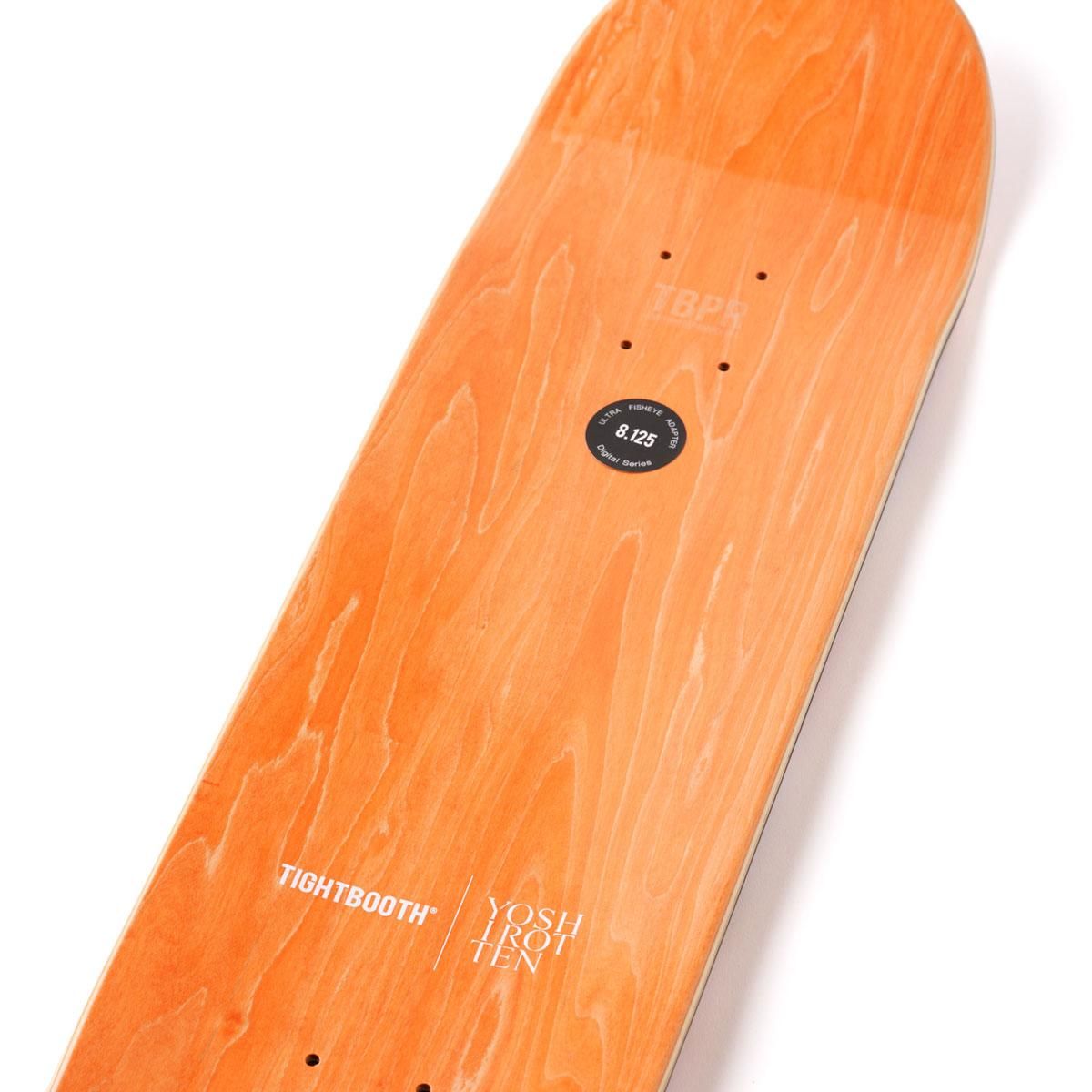 TIGHTBOOTH スケートボードデッキ オレンジ TIGHTBOOTH - EYE