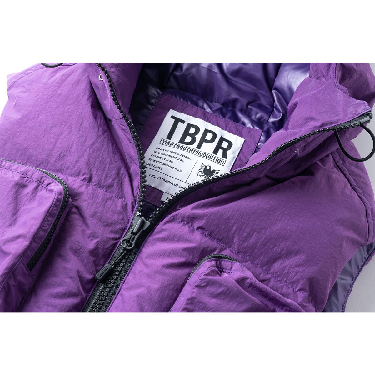 TIGHTBOOTH - UTILITY DOWN VEST - SHRED