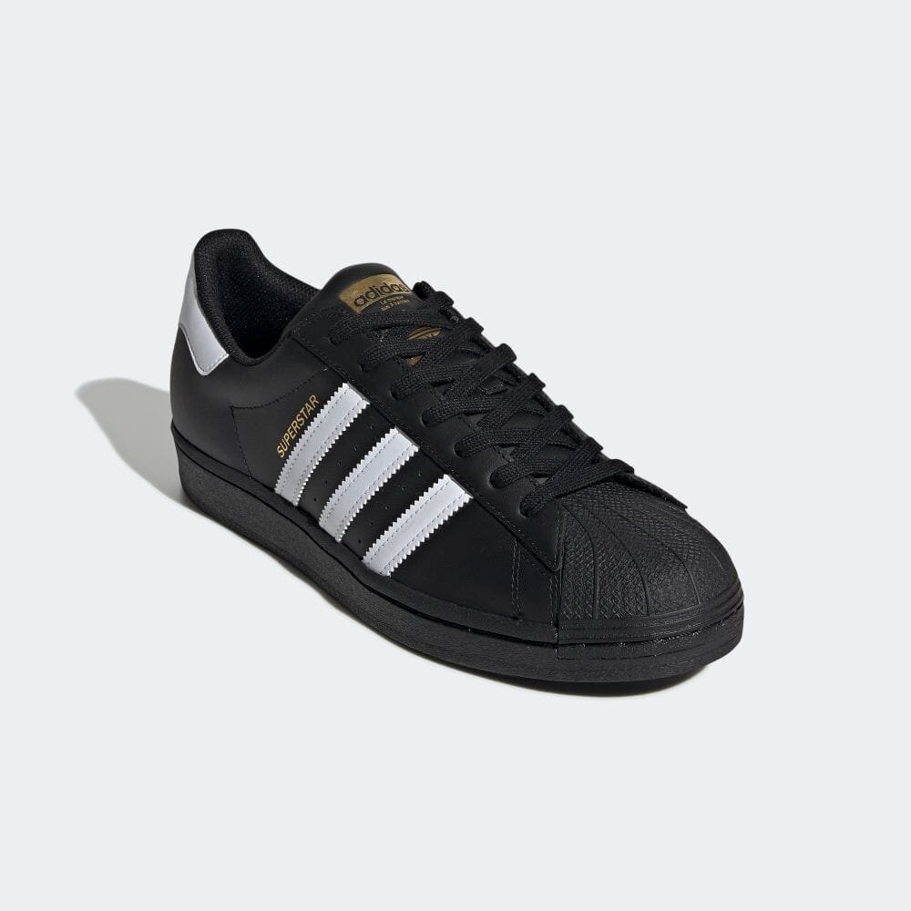 adidas - SUPERSTAR - Black Leather - SHRED