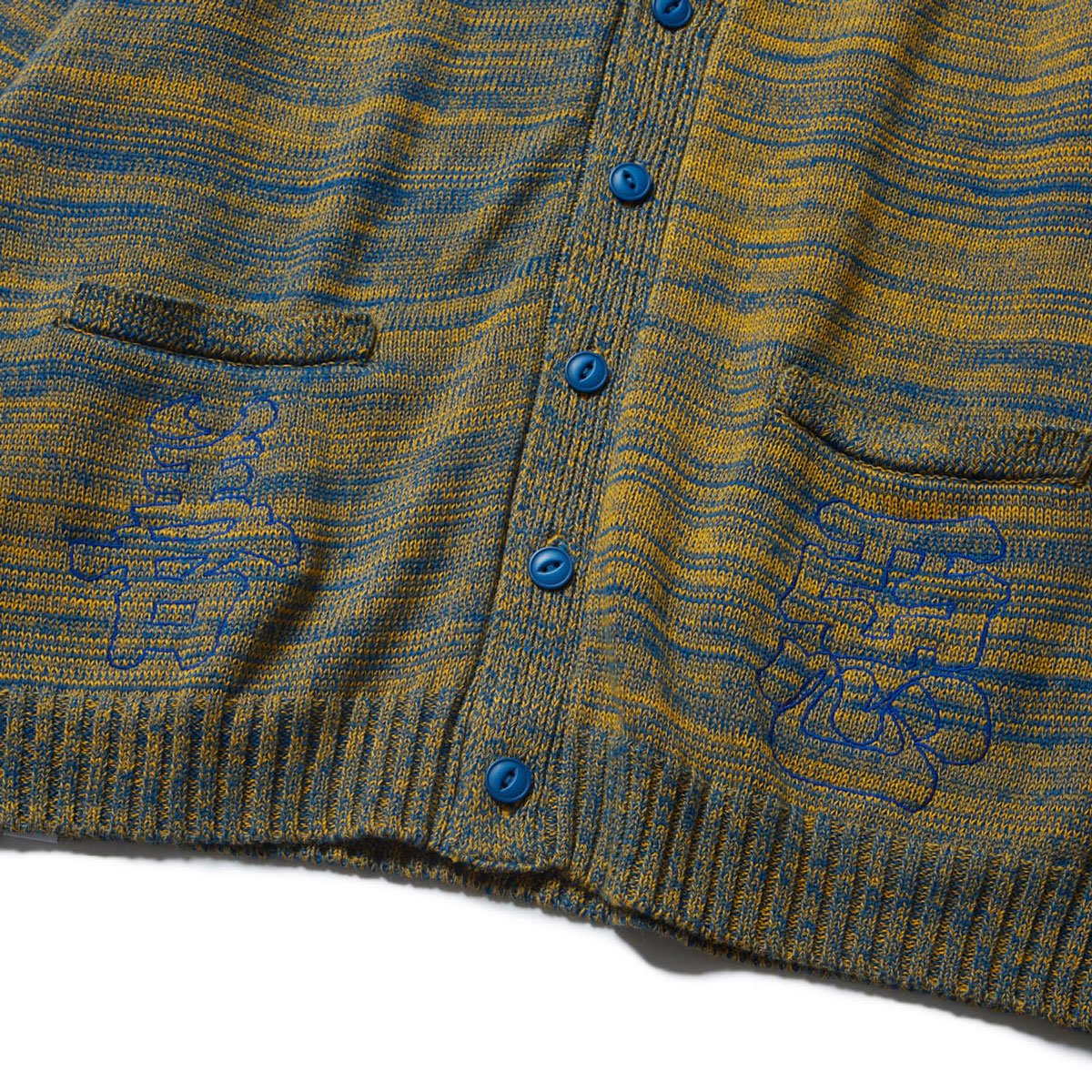 URU WOOL MOHAIR CARDIGAN YELLOW 2021AW カーディガン | filmekimi