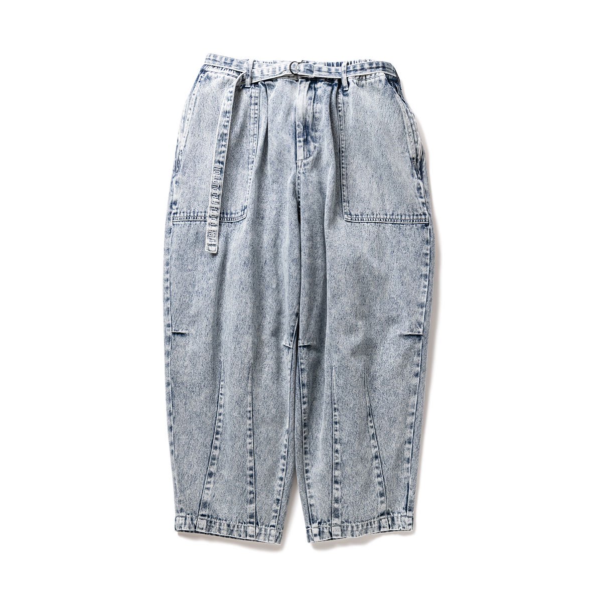 TIGHTBOOTH - DENIM BAKER BALLOON PANTS - SHRED