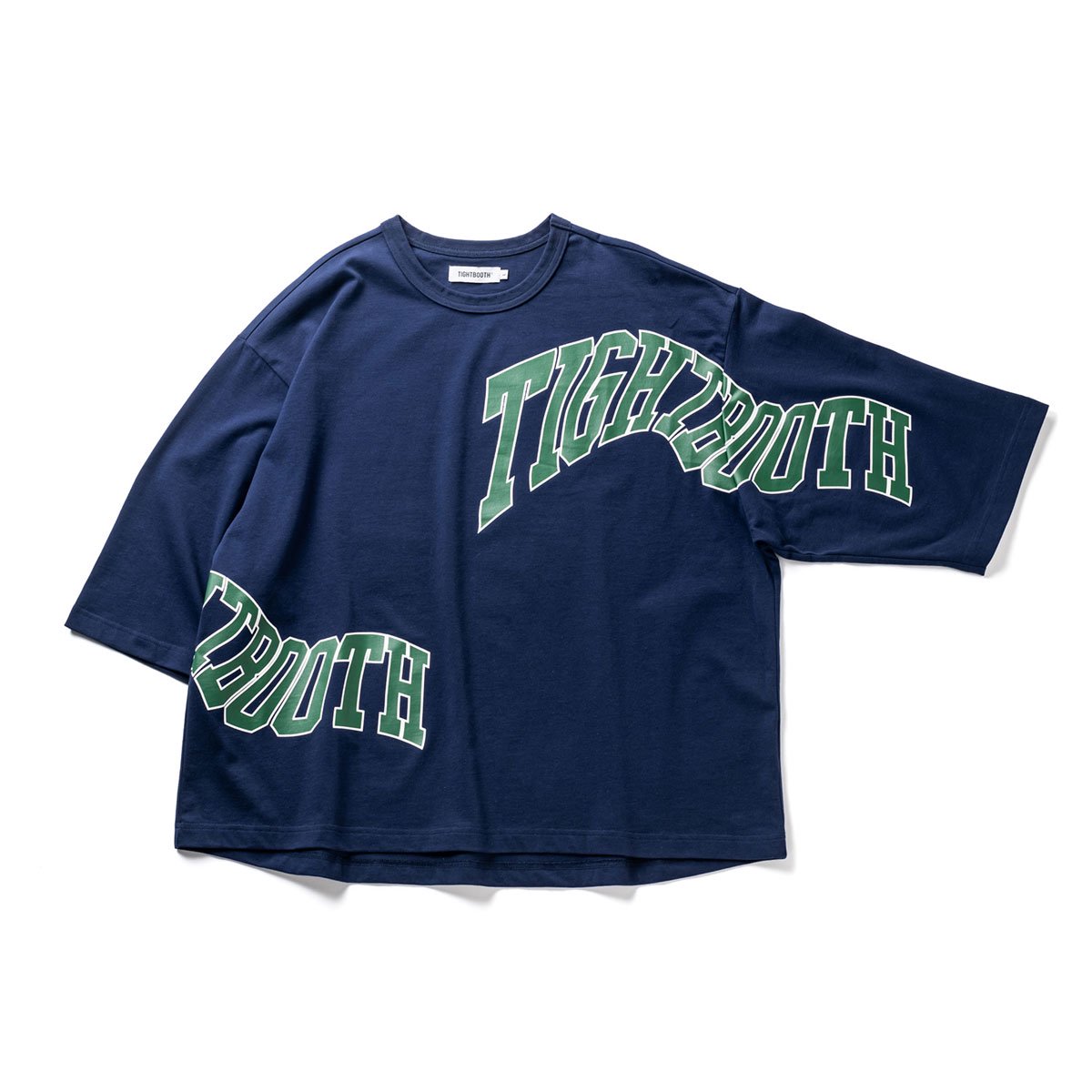 TIGHTBOOTH - ACID LOGO 3/4 SLEEVE T-SHIRT - SHRED