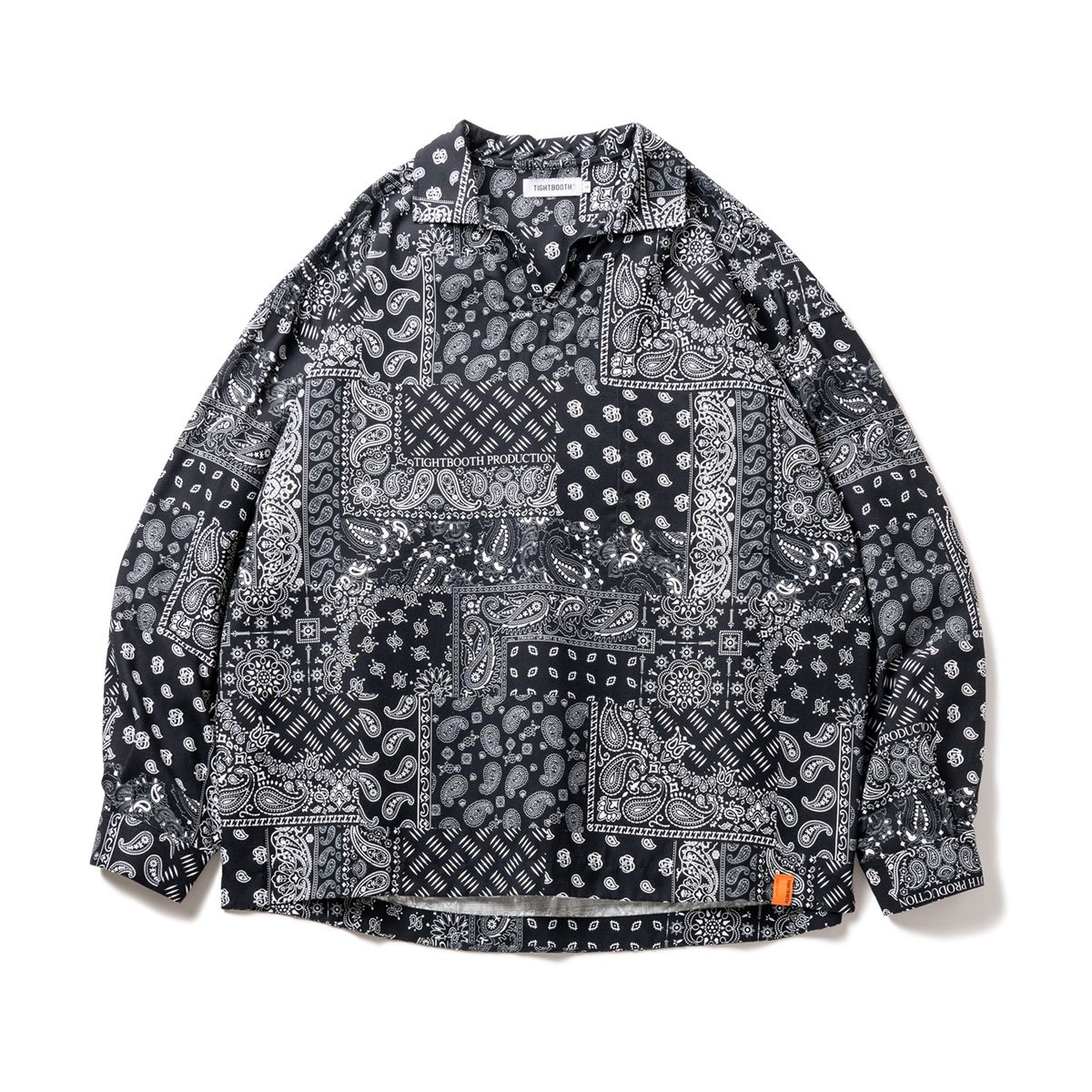 TIGHTBOOTH - PAISLEY L/S OPEN SHIRT - SHRED