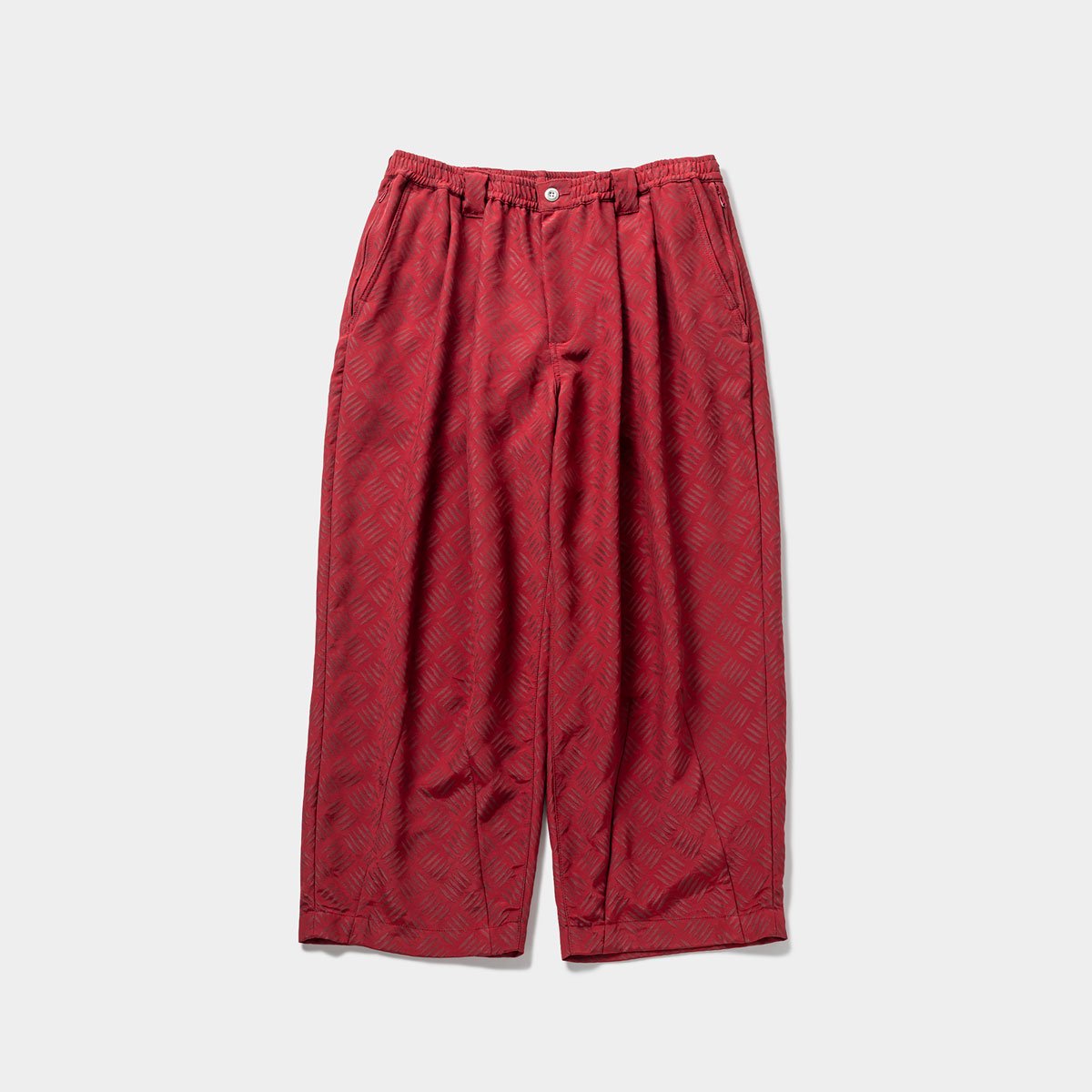 TIGHTBOOTH - CHECKER PLATE BAGGY SLACKS - SHRED