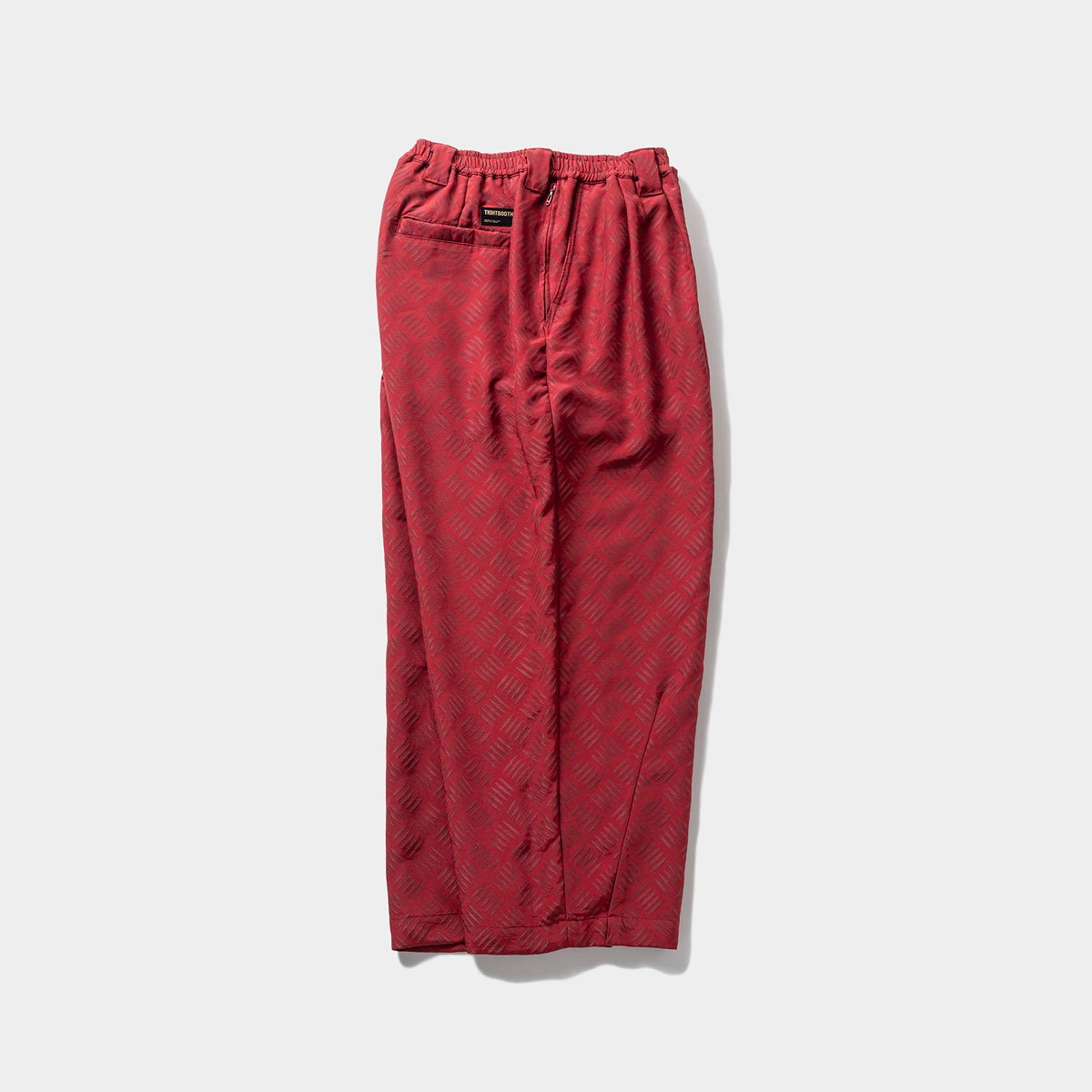 TIGHTBOOTH - CHECKER PLATE BAGGY SLACKS - SHRED