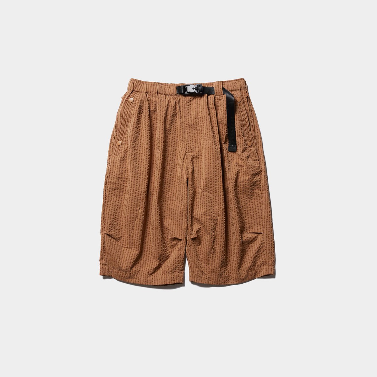 TIGHTBOOTH - STRIPE SEERSUCKER BIG SHORTS - SHRED