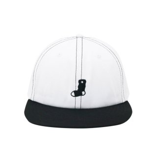 WHIMSY - SOCKS CLUB HAT 2 - White & Black