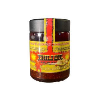 SATAN'S DRANO - World Famous Chili Oil Xtra-Hot